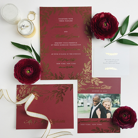 Wedding Invitation Fall Trends