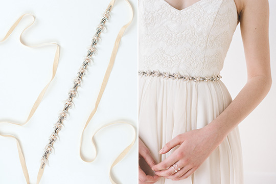 Truvelle and Olivia Bridal Accessories Maker Collaboration - Vancouver Bridal Dresses