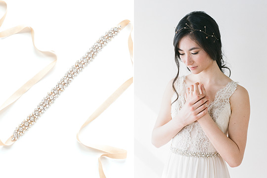 Truvelle and Olivia Bridal Accessories Maker Collaboration - Vancouver Bridal Dresses