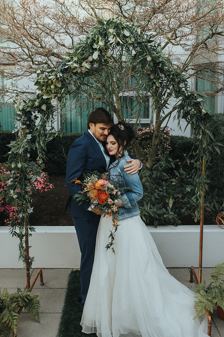 Vancity Styled Shoot - Concrete and Copper