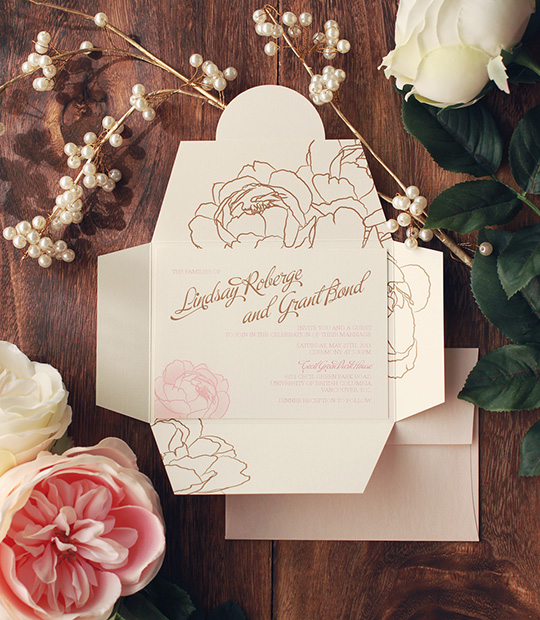 Vancouver Wedding Invitation